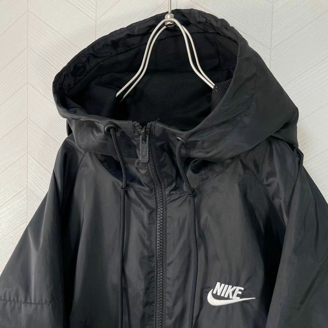 NIKE セットアップ ナイロンジャケット パンツ 黒 L 上下セット NIKE セットアップ ナイロンジャケット パンツ 黒 L 上下セット