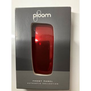 プルームテック(PloomTECH)のプルームエックスのフロントパネル(ラヴァレッド)新品未使用(タバコグッズ)