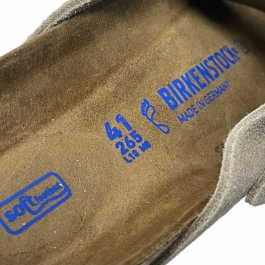 BIRKENSTOCK(ビルケンシュトック)の★未使用★ビルケンシュトック　チューリッヒ　スエード　ソフト　完売モデル　41 メンズの靴/シューズ(サンダル)の商品写真