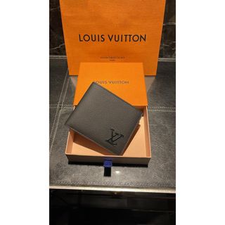 ルイヴィトン(LOUIS VUITTON)のルイヴィトンLOUIS VUITTON アエログラム ポルトフォイユ マルコ(折り財布)