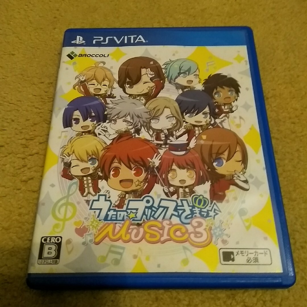 PlayStation Vita(プレイステーションヴィータ)のうたの☆プリンスさまっ♪ MUSIC3 PSvitaソフト エンタメ/ホビーのゲームソフト/ゲーム機本体(携帯用ゲームソフト)の商品写真