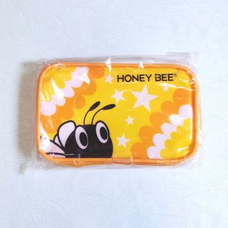 ハニービー(HONEY BEE)の新品 ウィルコム 特典 ポーチ ファスナーポーチ HONEY BEE ガラケー(ポーチ)