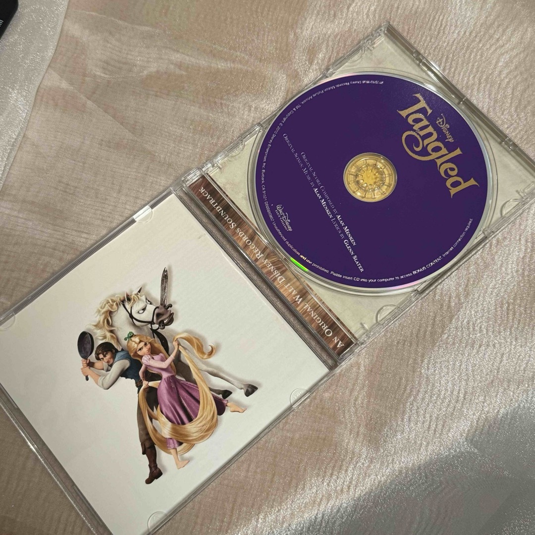 Disney(ディズニー)のラプンツェル　サウンドトラック　結婚式　BGM エンタメ/ホビーのCD(映画音楽)の商品写真