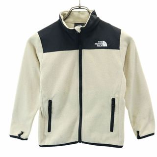 ザノースフェイス(THE NORTH FACE)のザノースフェイス NJA72247 ライナー フリースジャケット 130 ベージュ系 THE NORTH FACE キッズ 古着 【240320】(ジャケット/上着)