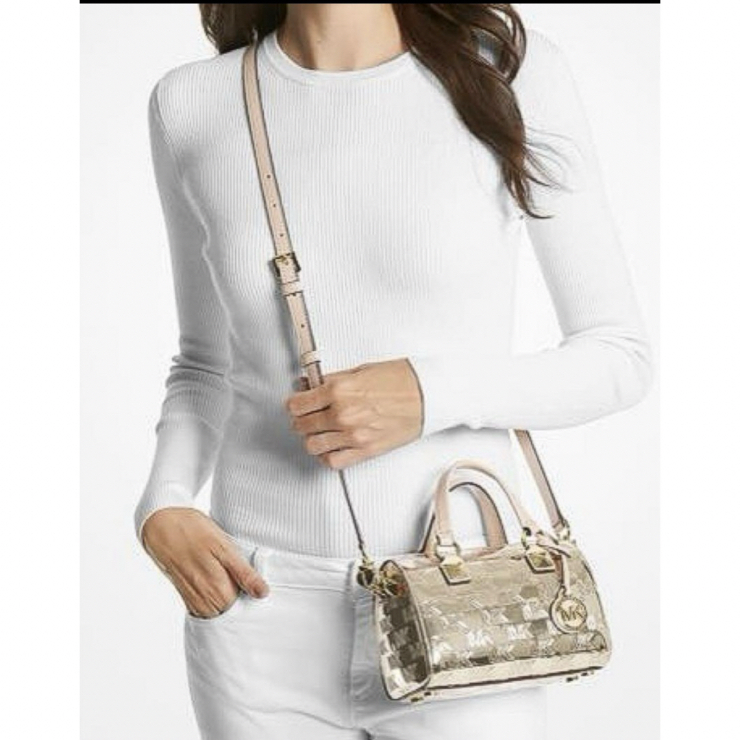 MICHAEL KORS - 最新作マイケルコース☆新品☆エンボスロゴ 2way MICHAEL KORS - 最新作マイケルコース☆新品☆エンボスロゴ 2way