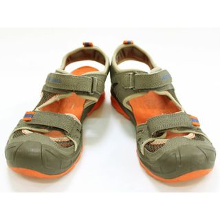 メレル(MERRELL)の◇メレル/MERRELL◇21.7cｍ サンダル/シューズ/靴 グレージュ【中古】子供 キッズ kids 男の子 夏 505032 shoes(サンダル)