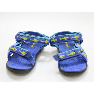 テバ(Teva)の▲テバ/Teva▲14.5cm位 サンダル/シューズ/靴 青系 サメ柄 水遊び 海水浴 川遊び プール アウトドア【中古】子供 キッズ kids 男の子 夏 815032 shoes(サンダル)