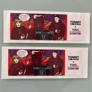 トミージーンズ(TOMMY JEANS)のTOMMY JEANS × YUGO. ステッカー×2(ノベルティグッズ)