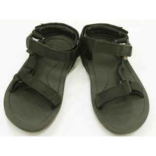 テバ(Teva)の現行◇テバ/Teva◇17cm サンダル/アウトドアシューズ/靴 黒 ハリケーン 海水浴 川遊び 水遊び プール アウトドア キャンプ【中古】子供 キッズ kids 男の子 女の子 夏 105032 shoes(サンダル)