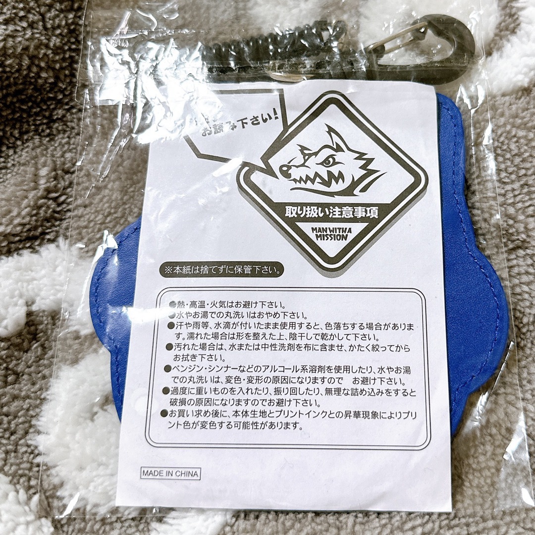 MAN WITH A MISSION コインケース カミカゼ エンタメ/ホビーのタレントグッズ(ミュージシャン)の商品写真