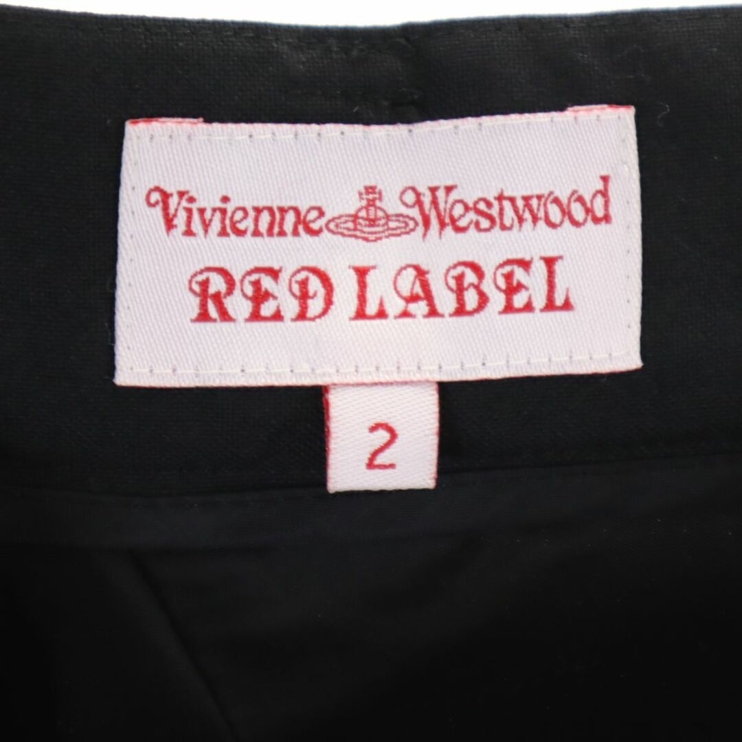 Vivienne Westwood(ヴィヴィアンウエストウッド)のヴィヴィアンウエストウッド レッドレーベル 日本製 サルエル パンツ 2 ブラック Vivienne Westwood RED LABEL レディース 古着 【240320】 レディースのパンツ(その他)の商品写真