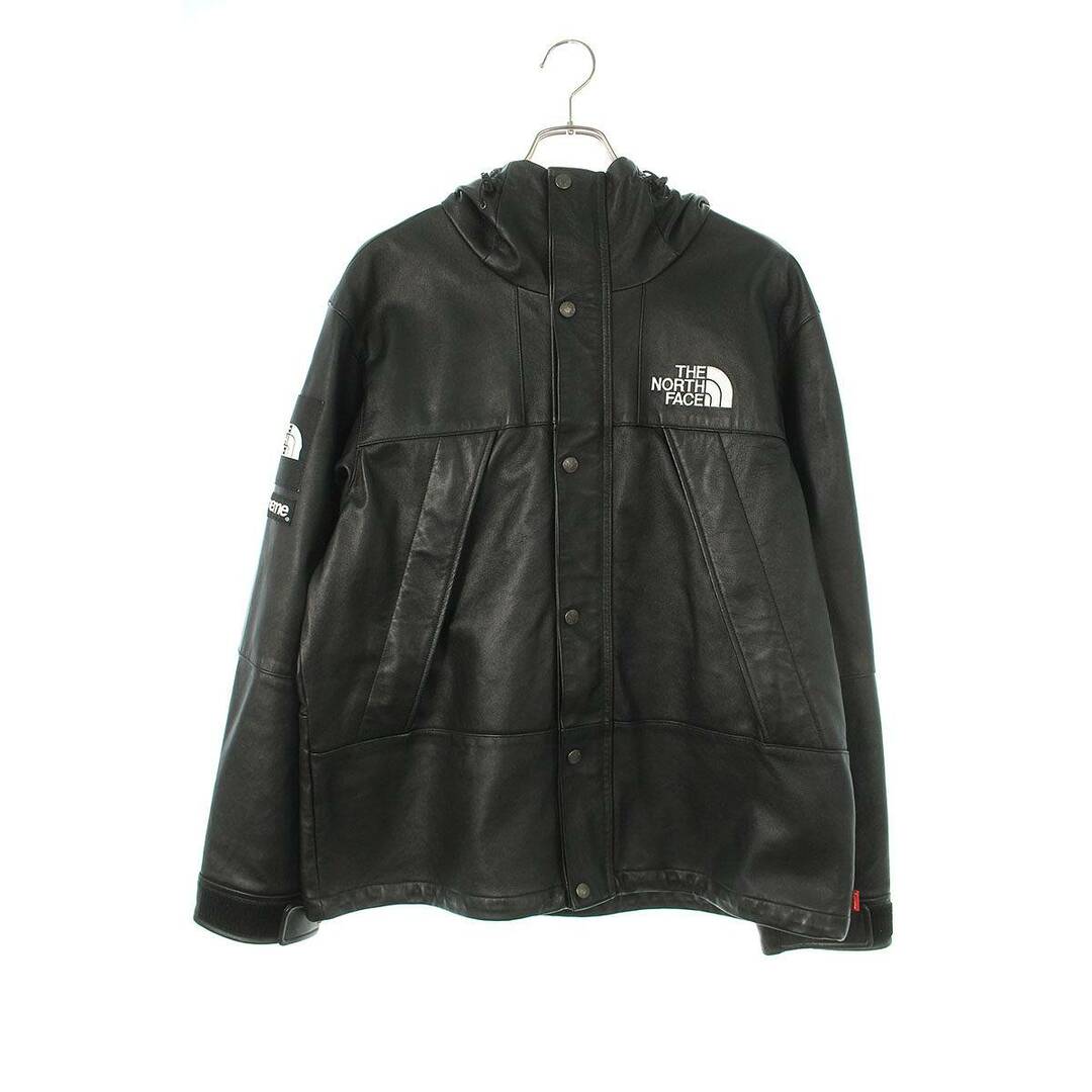 Supreme(シュプリーム)のシュプリーム ×ノースフェイス THE NORTH FACE  18AW  Leather Mountain Parka レザーマウンテンレザージャケット メンズ M メンズのジャケット/アウター(レザージャケット)の商品写真