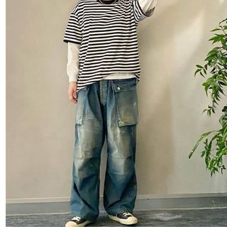 JOURNAL STANDARD - HERILL / ヘリルNep denim M44 Trousers サイズ1