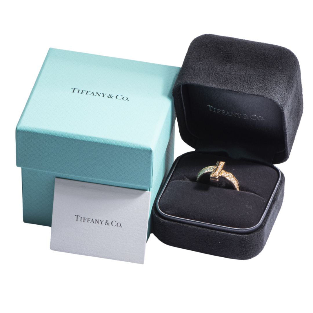 Tiffany & Co.(ティファニー)のTIFFANY&Co. ティファニー T ワン リング・指輪 15号 ピンク ゴールド【中古】 レディースのアクセサリー(リング(指輪))の商品写真