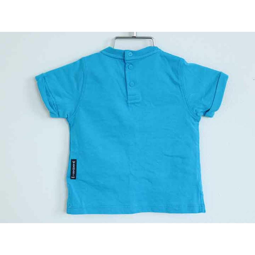 Armani(アルマーニ)の新品 未使用品†アルマーニベビー/Armani baby†62cm 半袖Tシャツ/半袖カットソー 青 子供服 キッズ kids ベビー服 baby 男の子 夏 915032 tops キッズ/ベビー/マタニティのベビー服(~85cm)(Ｔシャツ)の商品写真