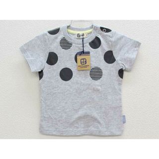 KP BOY - 新品 未使用品▽ケーピーボーイ/KP BOY▽90cm 半袖カットソー/半袖Tシャツ グレー 子供服 キッズ kids ベビー服 baby 男の子 夏 036032 tops