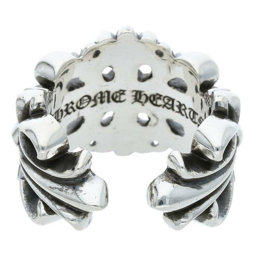 Chrome Hearts(クロムハーツ)のクロムハーツ  DBL FLRL CRS/ダブルフローラルクロス シルバーリング メンズ 18号 メンズのアクセサリー(リング(指輪))の商品写真