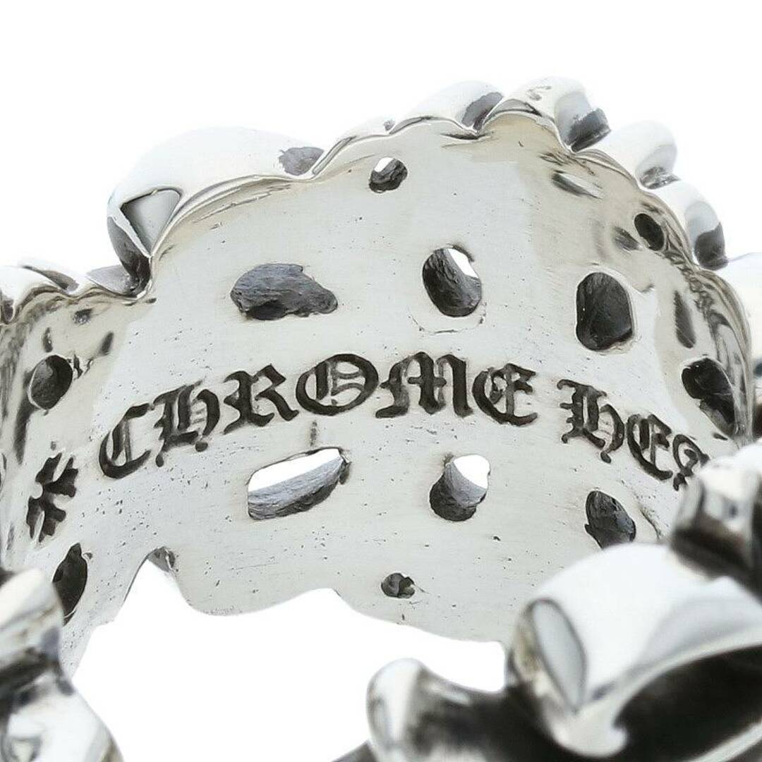 Chrome Hearts(クロムハーツ)のクロムハーツ  DBL FLRL CRS/ダブルフローラルクロス シルバーリング メンズ 18号 メンズのアクセサリー(リング(指輪))の商品写真