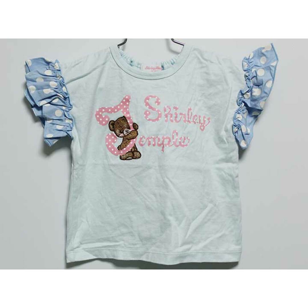 Shirley Temple(シャーリーテンプル)の‡シャーリーテンプル/Shirley Temple‡90cm 半袖Tシャツ/半袖カットソー ブルー【中古】子供服 キッズ kids ベビー服 baby 女の子 夏 915032 tops キッズ/ベビー/マタニティのベビー服(~85cm)(Ｔシャツ)の商品写真