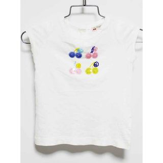 ‡ボンポワン/BONPOINT‡73cm 半袖Tシャツ/半袖カットソー 白【中古】子供服 キッズ kids ベビー服 baby 女の子 夏 205032 tops(Ｔシャツ)