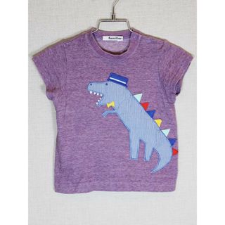 ファミリア(familiar)の[ファミリア/familiar]90cm 半袖カットソー/半袖Tシャツ 紫【中古】子供服 キッズ kids ベビー服 baby 男の子 夏 615032 tops(Ｔシャツ)