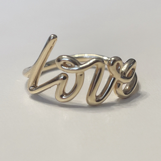 ティファニー(Tiffany & Co.)の正規　ティファニー　パロマピカソ　グラフティ　ラブリング　loveリング　K18(リング(指輪))