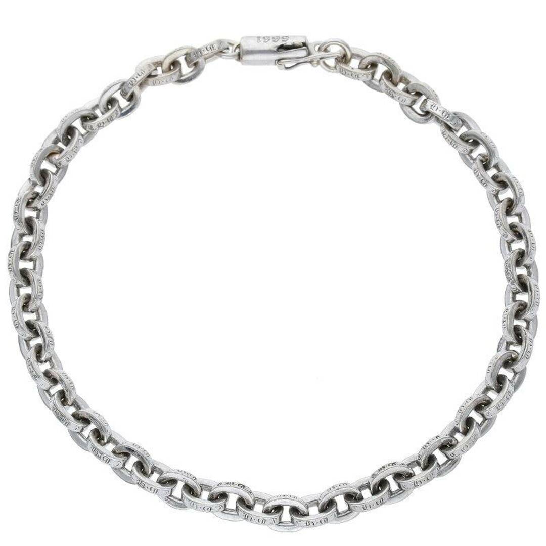 Chrome Hearts(クロムハーツ)のクロムハーツ  18K PAPER CHAIN/ペーパーチェーン ホワイトゴールドブレスレット メンズ 8inch メンズのアクセサリー(ブレスレット)の商品写真