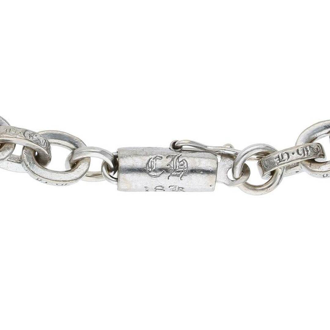 Chrome Hearts(クロムハーツ)のクロムハーツ  18K PAPER CHAIN/ペーパーチェーン ホワイトゴールドブレスレット メンズ 8inch メンズのアクセサリー(ブレスレット)の商品写真