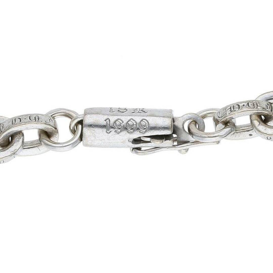 Chrome Hearts(クロムハーツ)のクロムハーツ  18K PAPER CHAIN/ペーパーチェーン ホワイトゴールドブレスレット メンズ 8inch メンズのアクセサリー(ブレスレット)の商品写真