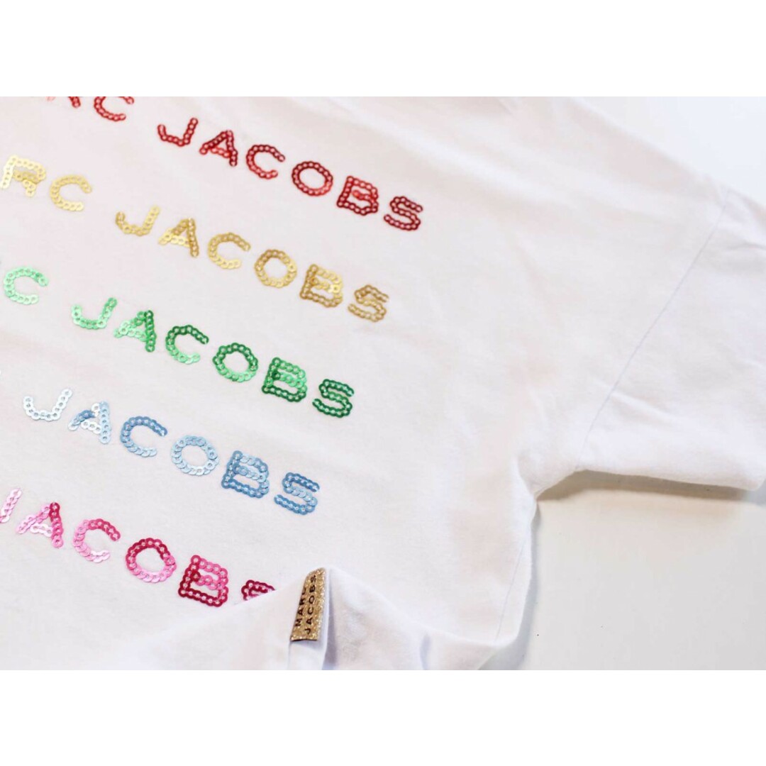 MARC BY MARC JACOBS(マークバイマークジェイコブス)の[リトルマークジェイコブス/Little Marc Jacobs]86cm 半袖カットソー/半袖Tシャツ 白【中古】子供服 キッズ kids ベビー服 baby 女の子 夏 605032 tops キッズ/ベビー/マタニティのベビー服(~85cm)(Ｔシャツ)の商品写真