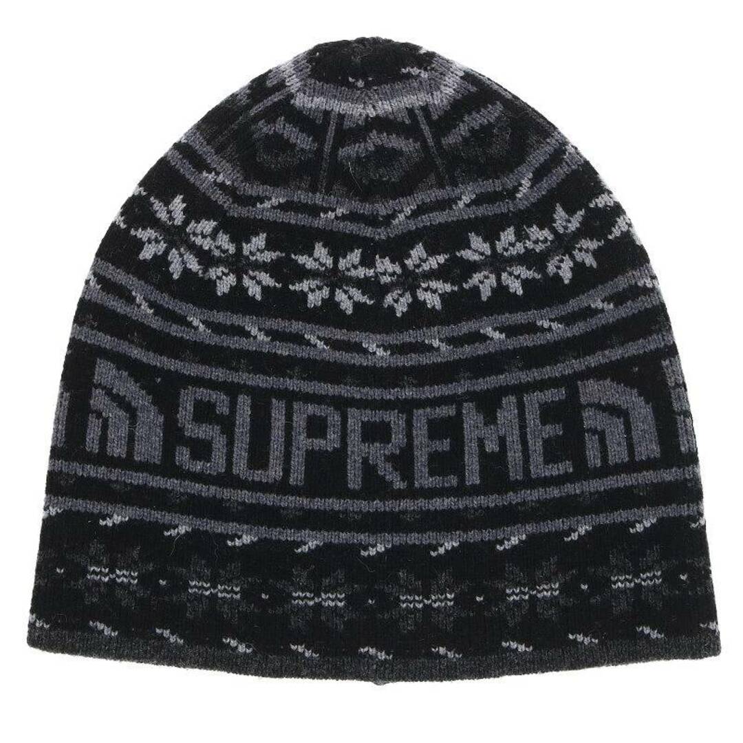 Supreme(シュプリーム)のシュプリーム ×ノースフェイス THE NORTH FACE  22AW  TS FAIRE ISLE BEANIE ロゴ総柄ニットビーニー メンズ メンズの帽子(ニット帽/ビーニー)の商品写真