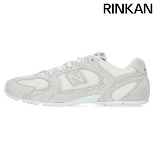 ミュウミュウ ×ニューバランス New Balance  24SS  5E165E_3D8C_F0009_F_BD05 スウェード メッシュスニーカー メンズ 41