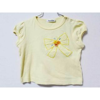 ファミリア(familiar)の《ファミリア/familiar》90cm 半袖Tシャツ/半袖カットソー 黄色【中古】子供服 キッズ kids ベビー服 baby 女の子 夏 615032 tops(Ｔシャツ)