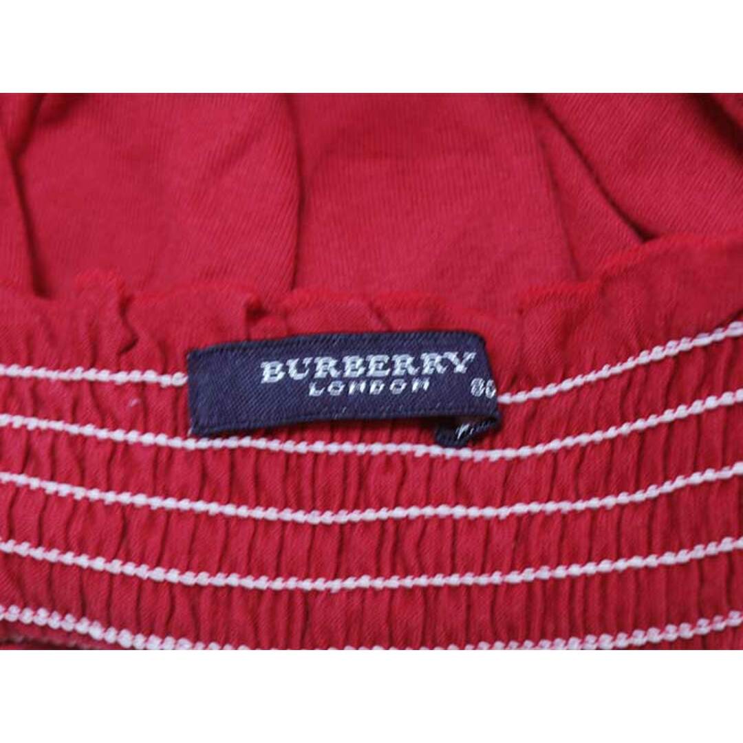 BURBERRY(バーバリー)の‡バーバリー/BURBERRY‡80cm キャミソール 赤【中古】子供服 キッズ kids ベビー服 baby 女の子 夏 126022 tops キッズ/ベビー/マタニティのベビー服(~85cm)(Ｔシャツ)の商品写真