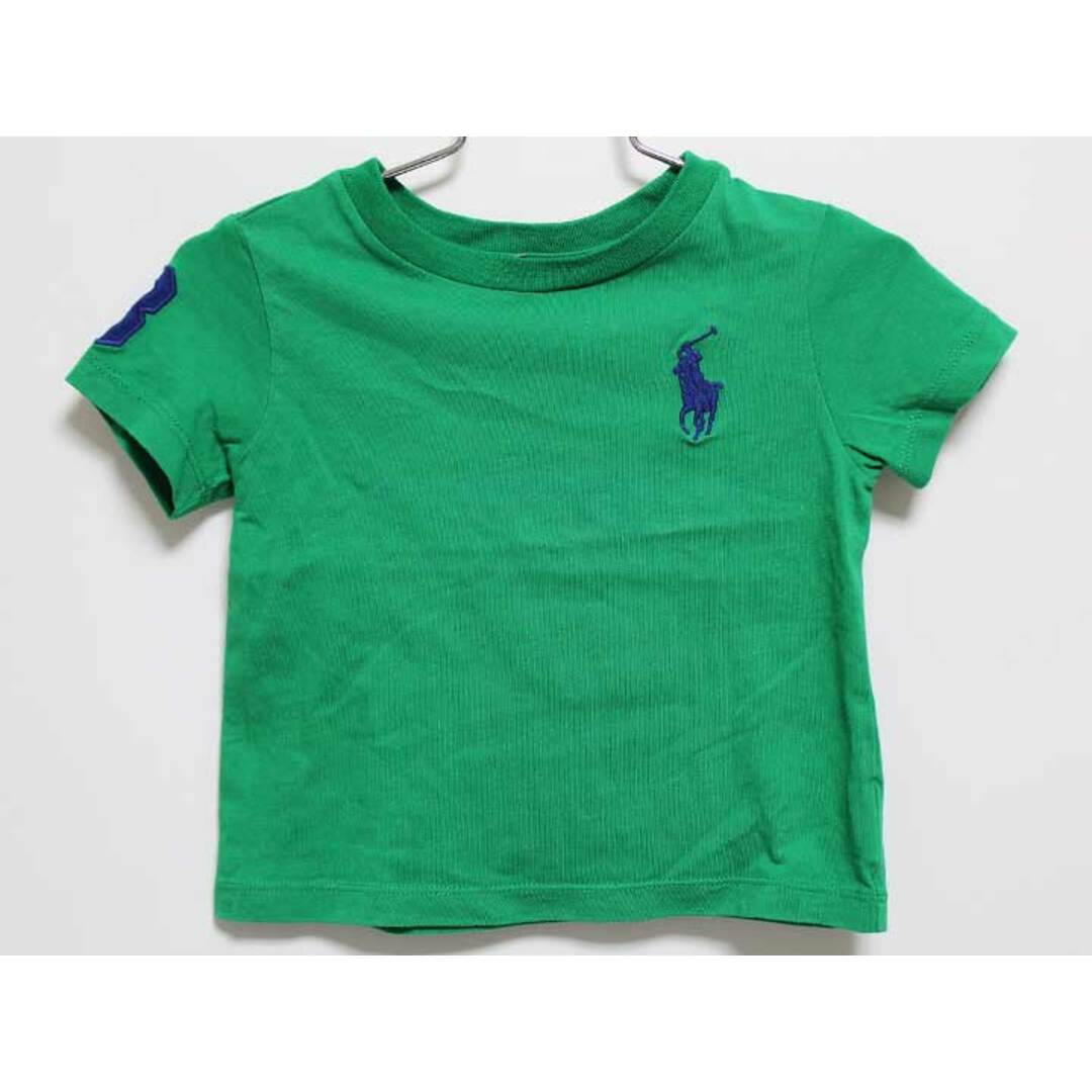 Ralph Lauren(ラルフローレン)の‡ラルフローレン/Ralph Lauren‡85cm 半袖Tシャツ/半袖カットソー グリーン【中古】子供服 キッズ kids ベビー服 baby 男の子 女の子 夏 615032 tops キッズ/ベビー/マタニティのベビー服(~85cm)(Ｔシャツ)の商品写真