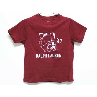 ラルフローレン(Ralph Lauren)の‡ラルフローレン/Ralph Lauren‡90cm 半袖Tシャツ/半袖カットソー えんじ【中古】子供服 キッズ kids ベビー服 baby 男の子 夏 615032 tops(Ｔシャツ)