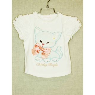 [シャーリーテンプル/Shirley Temple]90cm 半袖カットソー/半袖Tシャツ オフホワイト【中古】子供服 キッズ kids ベビー服 baby 女の子 夏 815032 tops