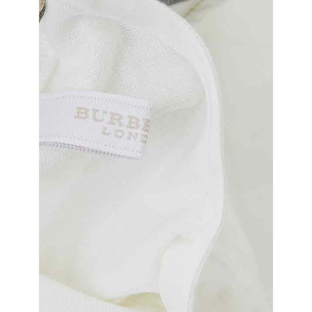 BURBERRY(バーバリー)の†バーバリー/BURBERRY†90cm ノースリーブカットソー 白【中古】子供服 キッズ kids ベビー服 baby 女の子 夏 426022 tops キッズ/ベビー/マタニティのベビー服(~85cm)(Ｔシャツ)の商品写真