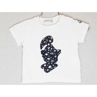 [モンクレール/Moncler]62cm 半袖カットソー/半袖Tシャツ 白【中古】子供服 キッズ kids ベビー服 baby 男の子 女の子 夏 605032 tops