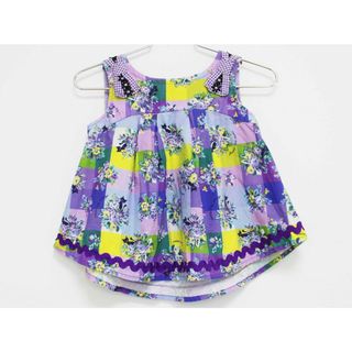 アナスイ(ANNA SUI)の[アナスイミニ/ANNA SUI mini]90cm ノースリーブブラウス/チュニック 紫【中古】子供服 キッズ kids ベビー服 baby 女の子 夏 916032 tops(シャツ/カットソー)