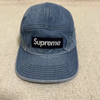 シュプリーム(Supreme)のシュプリーム キャンプキャップ ボックスロゴ　インディゴ(キャップ)