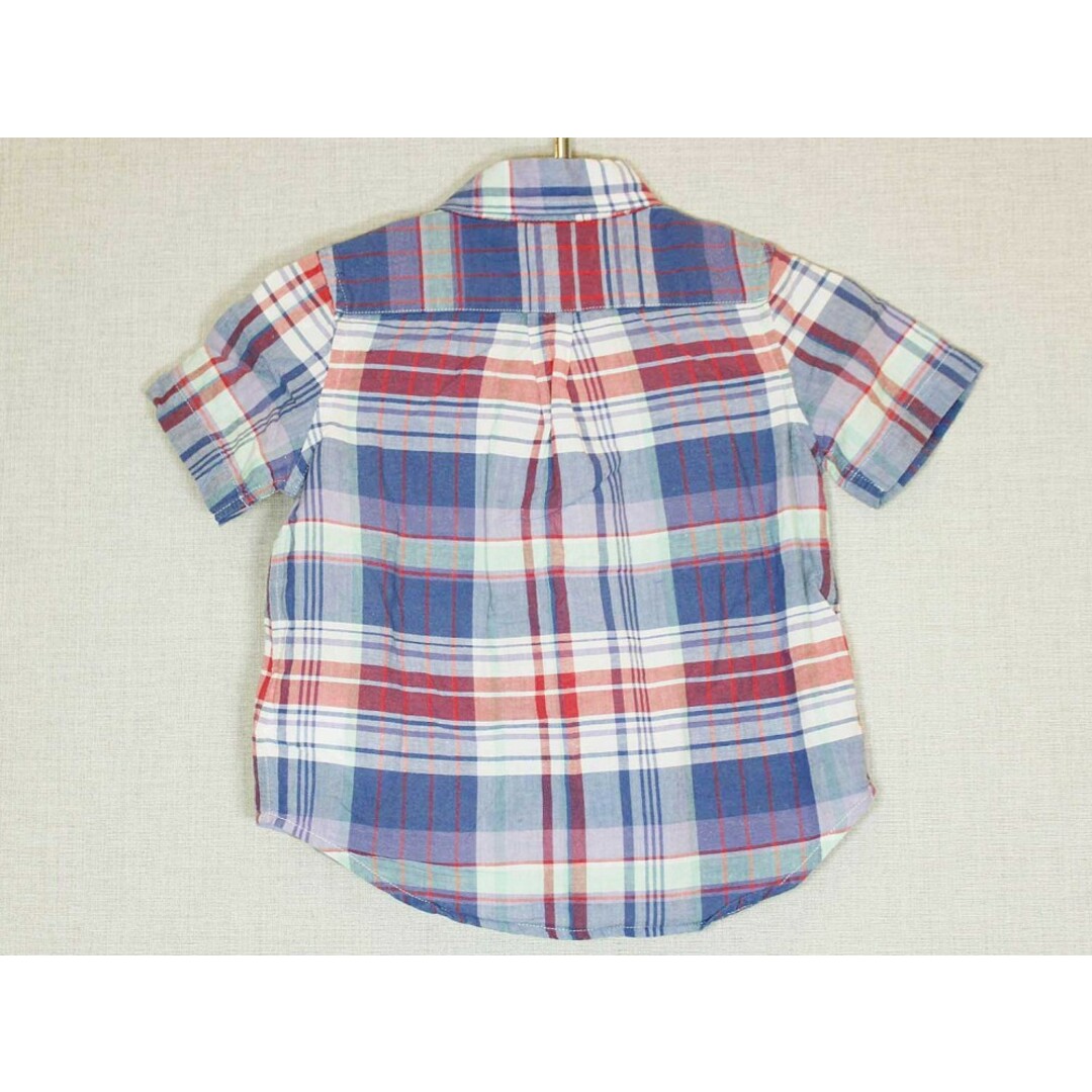 Ralph Lauren(ラルフローレン)の[ラルフローレン/Ralph Lauren]85cm 半袖シャツ ブルー系【中古】子供服 キッズ kids ベビー服 baby 男の子 夏 615032 tops キッズ/ベビー/マタニティのベビー服(~85cm)(シャツ/カットソー)の商品写真