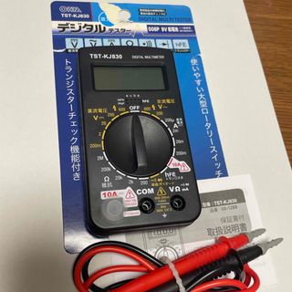 オームデンキ(オーム電機)のデジタルテスター 普及型 TST-KJ830(1台)(その他)