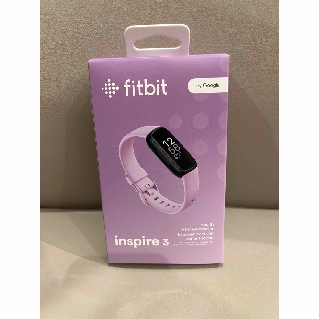 【新品】fitbit inspire 3 パープル メンズの時計(腕時計(デジタル))の商品写真