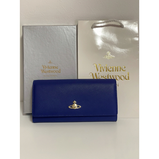 ヴィヴィアン(Vivienne Westwood) 長財布（ブルー・ネイビー/青色系 
