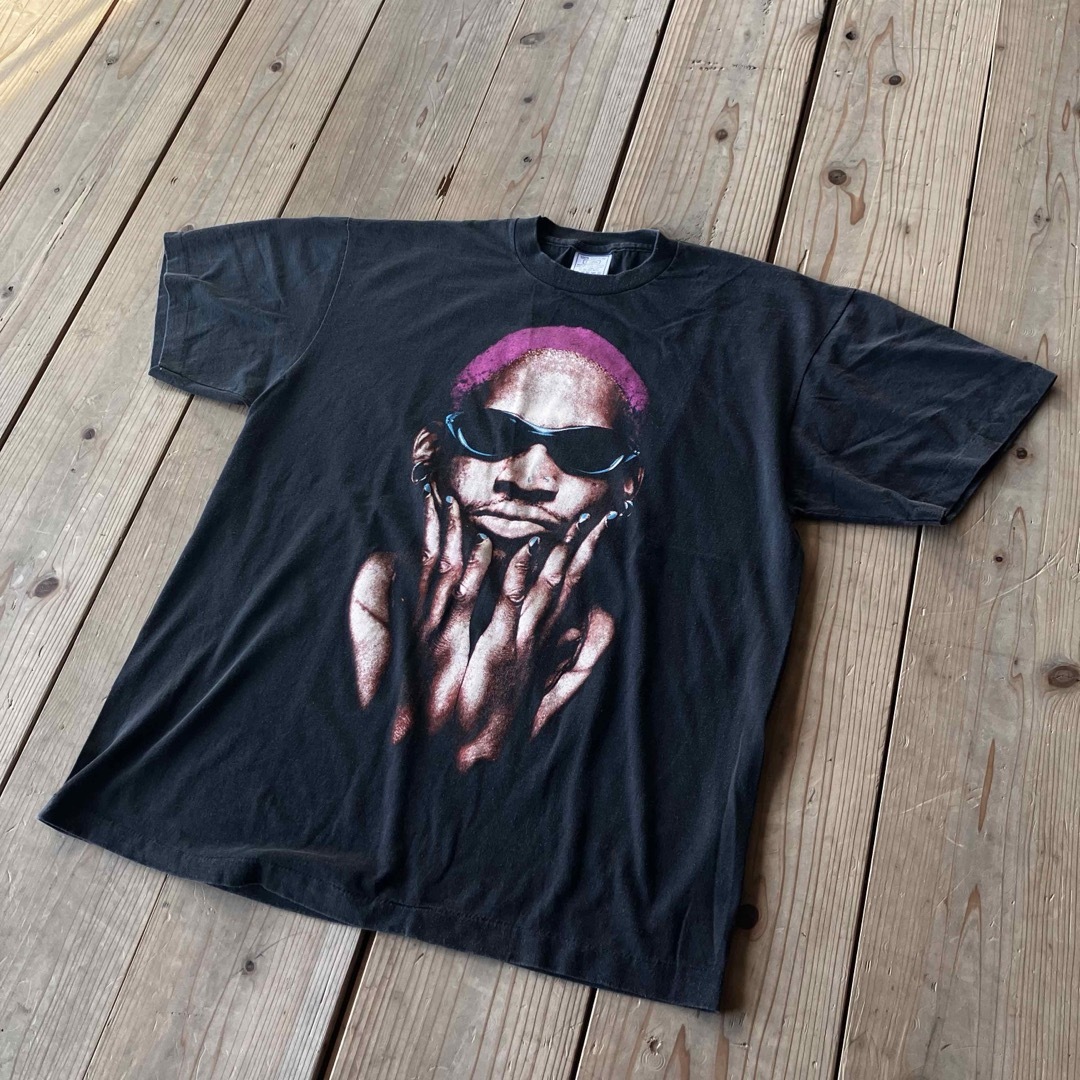 Dennis Rodman デニス・ロッドマン　古着Tシャツ　nbaTシャツ メンズのトップス(Tシャツ/カットソー(半袖/袖なし))の商品写真