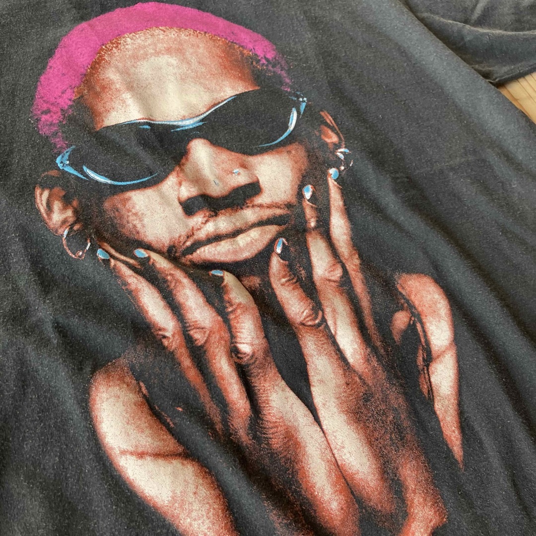 Dennis Rodman デニス・ロッドマン　古着Tシャツ　nbaTシャツ メンズのトップス(Tシャツ/カットソー(半袖/袖なし))の商品写真