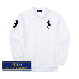 ラルフローレン(Ralph Lauren)の☆☆新品☆ 120 ラルフローレン　ポロシャツ ホワイト 8704(Tシャツ/カットソー)