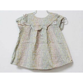 《ボンポワン/BONPOINT》96cm 半袖ブラウス マルチカラー【中古】子供服 キッズ kids 女の子 夏 205032 tops(シャツ/カットソー)