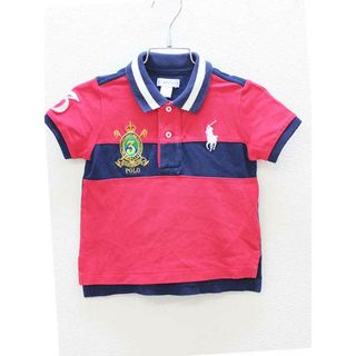 ラルフローレン(Ralph Lauren)の〓ラルフローレン/Ralph Lauren〓85cm 半袖ポロシャツ 赤【中古】子供服 キッズ kids ベビー服 baby 男の子 夏 326032 tops(シャツ/カットソー)